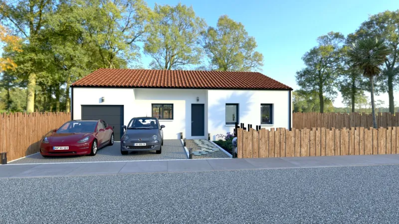Maison neuve à Saint-Hilaire-de-Chaléons