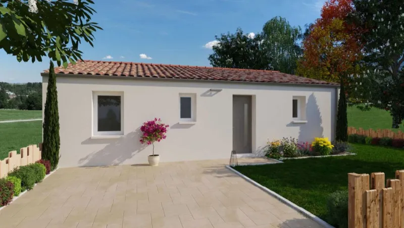 Maison neuve à Saint-Urbain