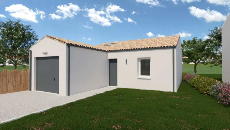 Maison neuve à Beauvoir-sur-Mer