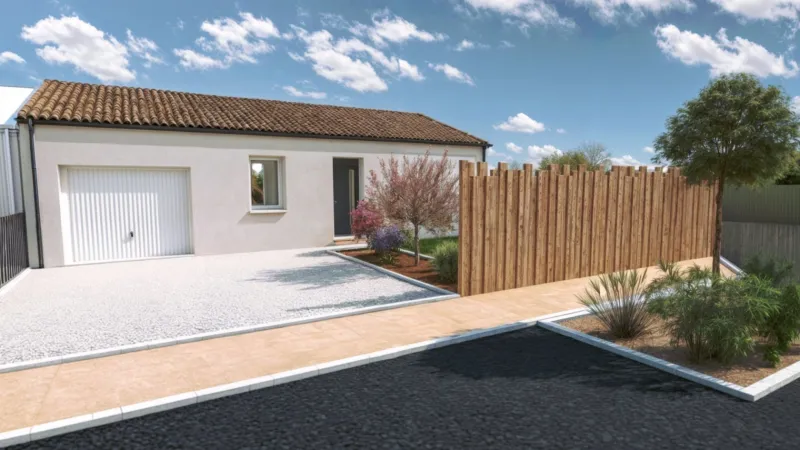 Maison neuve à Beaufou