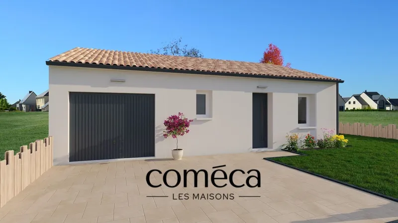 Maison neuve à Saint-Michel-en-l'Herm