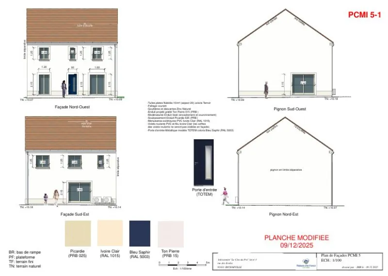 Maison neuve à Richarville