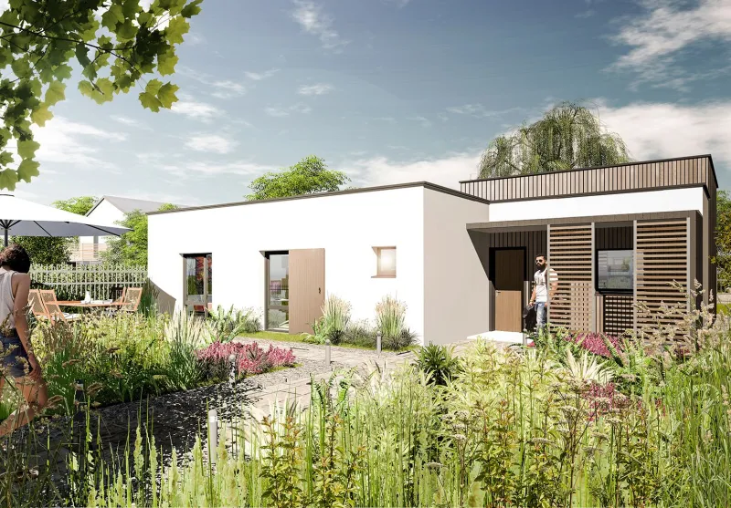 Maison neuve à Oncy-sur-École
