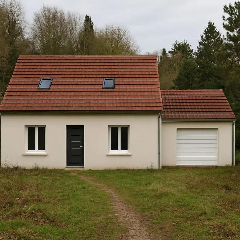 Maison neuve à Flins-Neuve-Église
