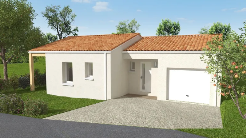 Maison neuve à Saint-Marc-la-Lande