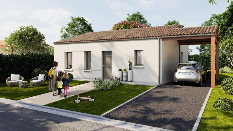Maison neuve à Oulmes