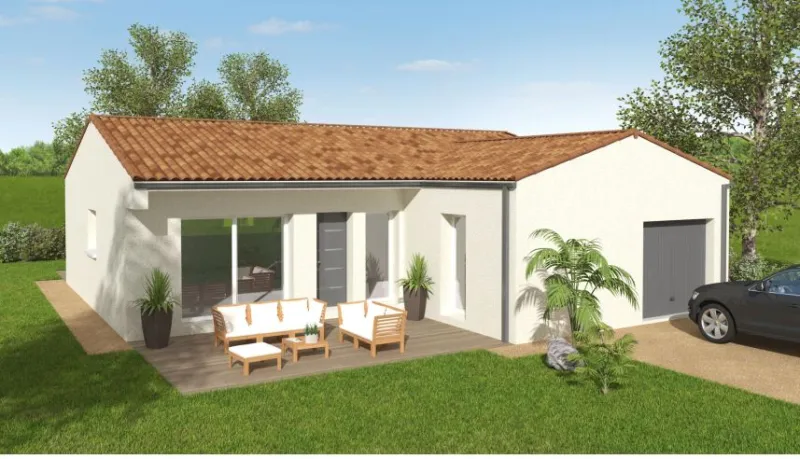 Maison neuve à Aiffres