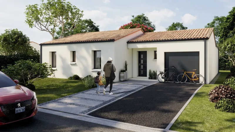 Maison neuve à Saint-Varent
