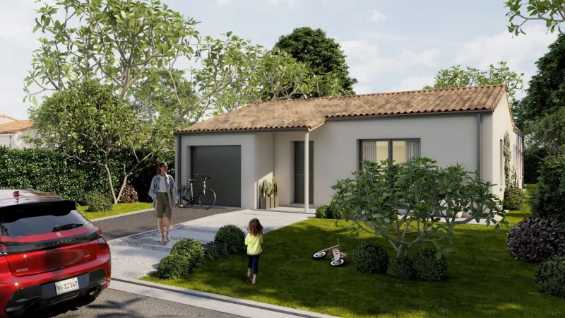Maison neuve à Saint-Marc-la-Lande