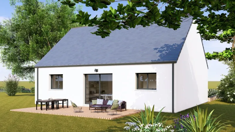 Vauchretien3-2ch70, modèle de maison Maisons MTC