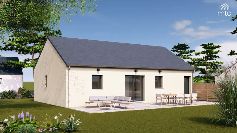Rouesne-2ch61, modèle de maison Maisons MTC