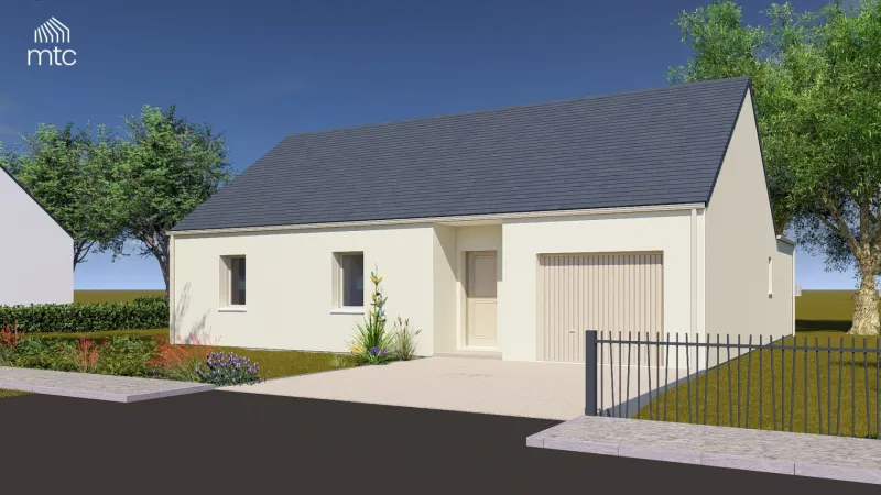 Maison neuve à Vernantes