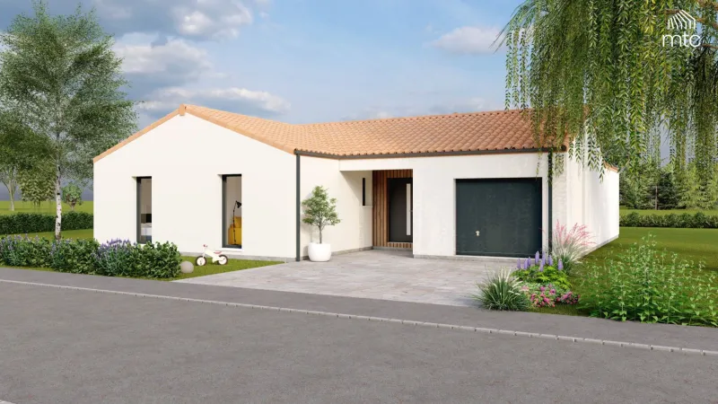Maison neuve à Roiffé