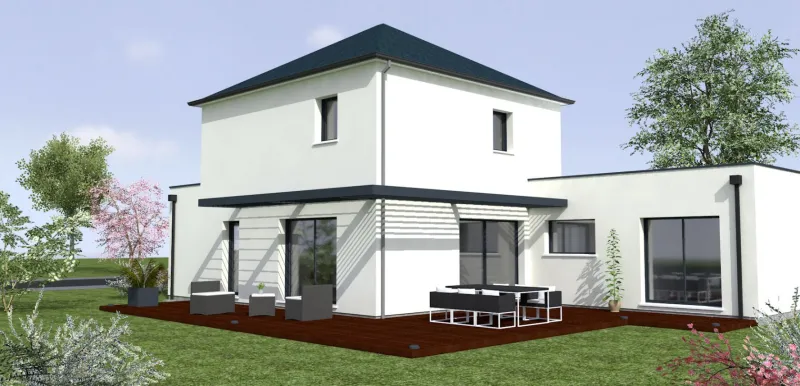 Maison neuve à Clefs