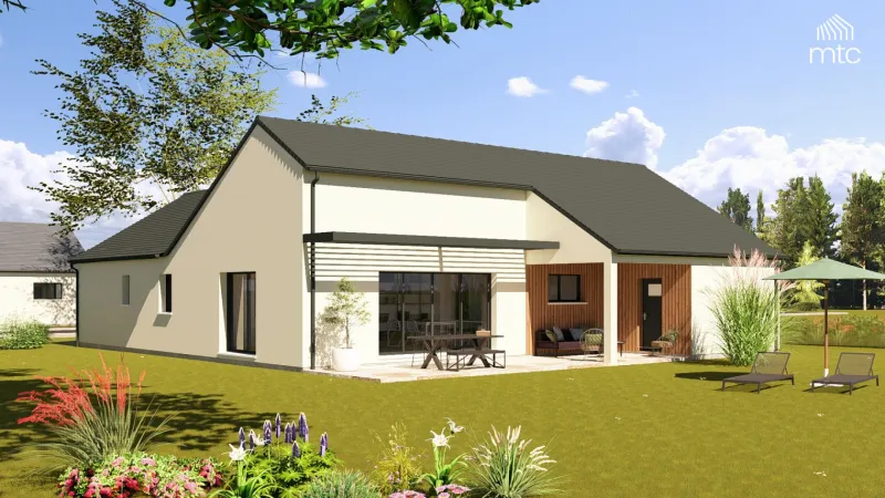 Tenart-4ch120, modèle de maison Maisons MTC