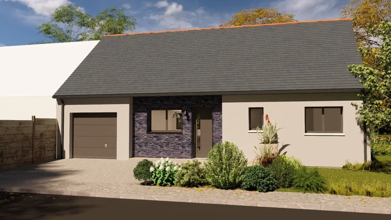 Maison neuve à Candé