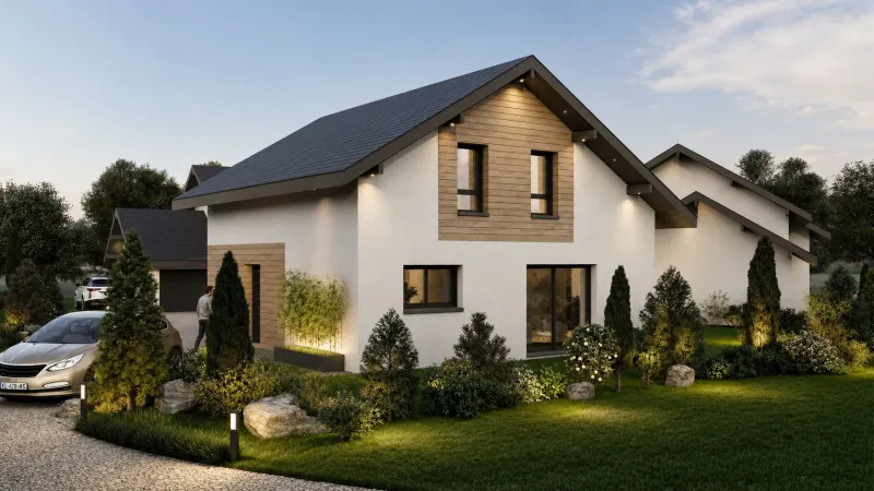 Maison neuve à Thuile