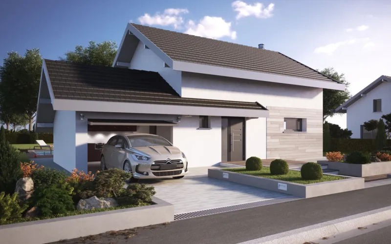 Maison neuve à Gaillard