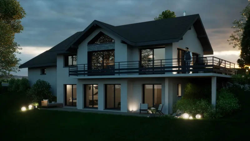 Maison neuve à Épagny