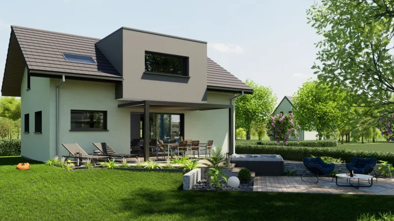 Maison neuve à Cranves-Sales