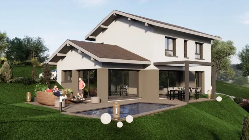Maison neuve à Cluses