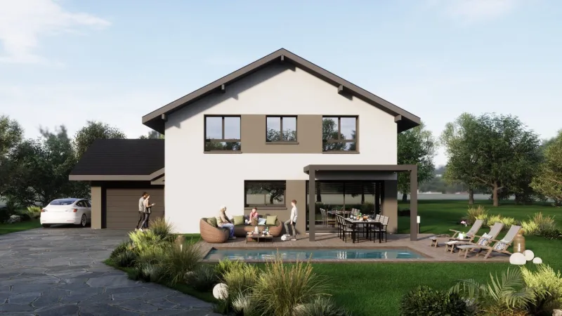 Maison neuve à La Tour