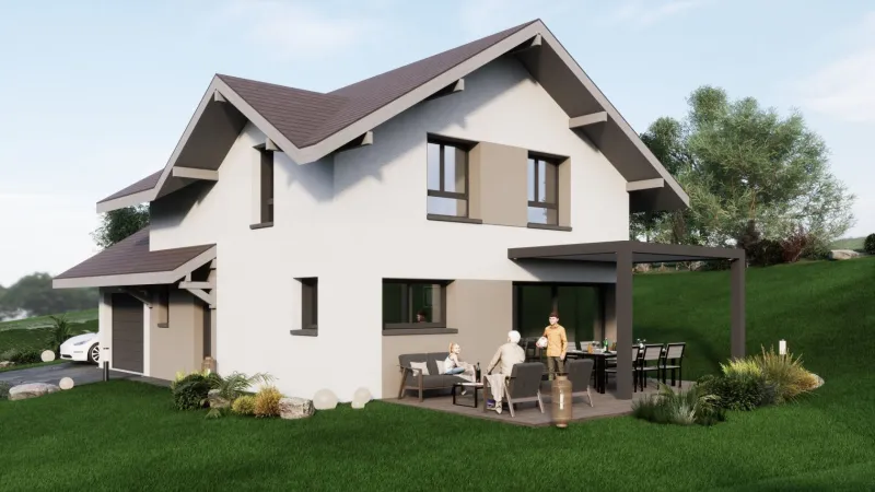 Maison neuve à Villy-le-Pelloux