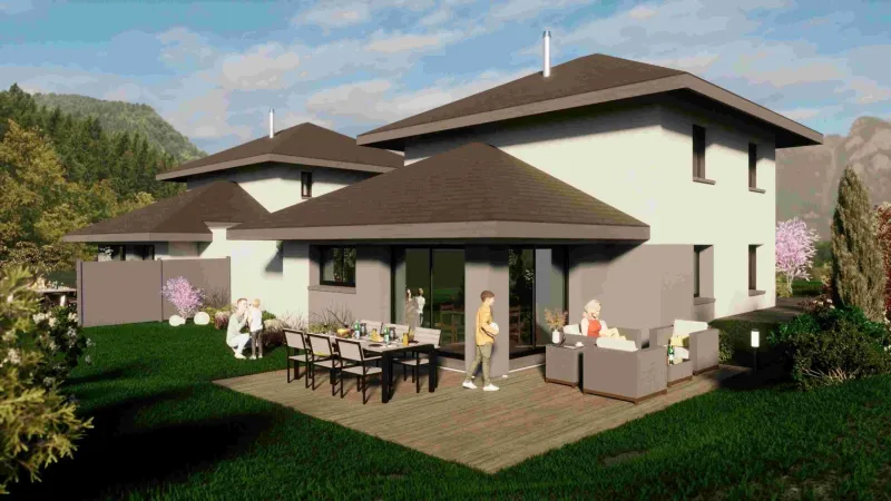 Maison neuve à Doussard