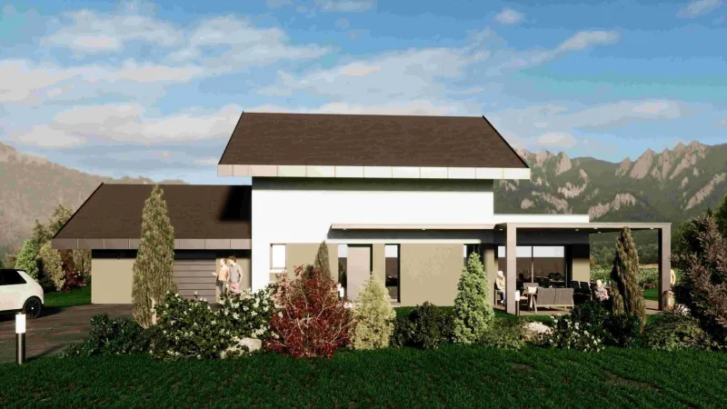 Maison neuve à Saint-Jorioz