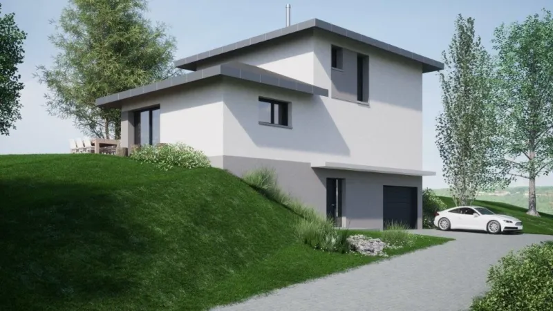Maison neuve à Marcellaz