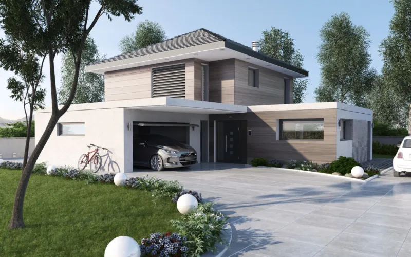 Maison neuve à Marin
