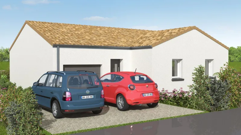 Maison neuve à Monnières