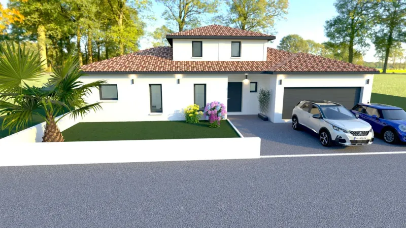 Clisson-Sl-3ch150, modèle de maison Maisons Rêvéa