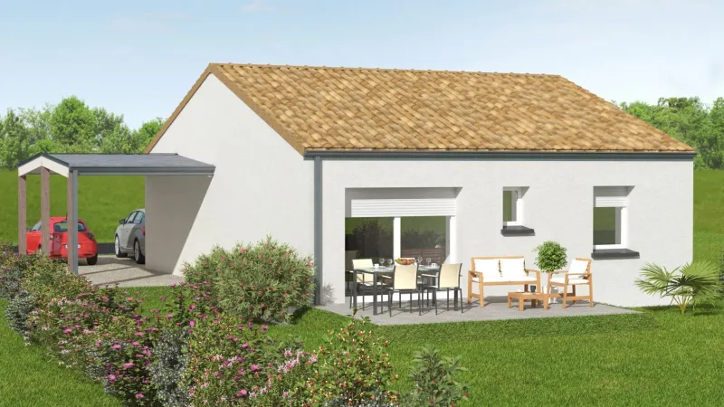 Concept 1 - 2ch69, modèle de maison Maisons Rêvéa