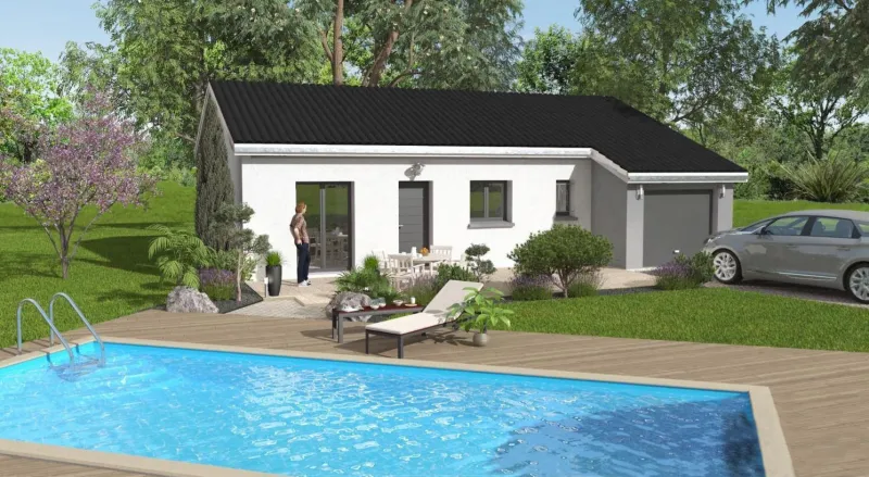 Maison neuve à Chalamont