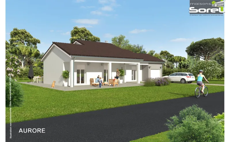 Maison neuve à Dommartin
