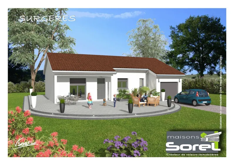 Maison neuve à Villereversure