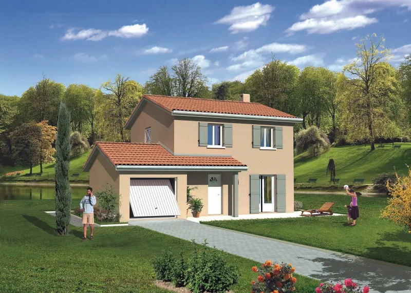 Maison neuve à Décines-Charpieu