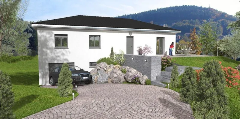 Maison neuve à Frans