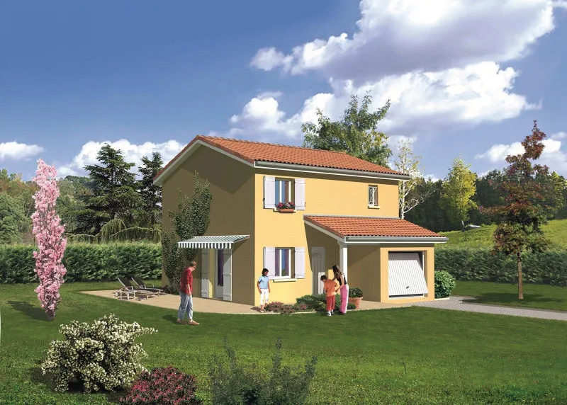 Maison neuve à Beligneux