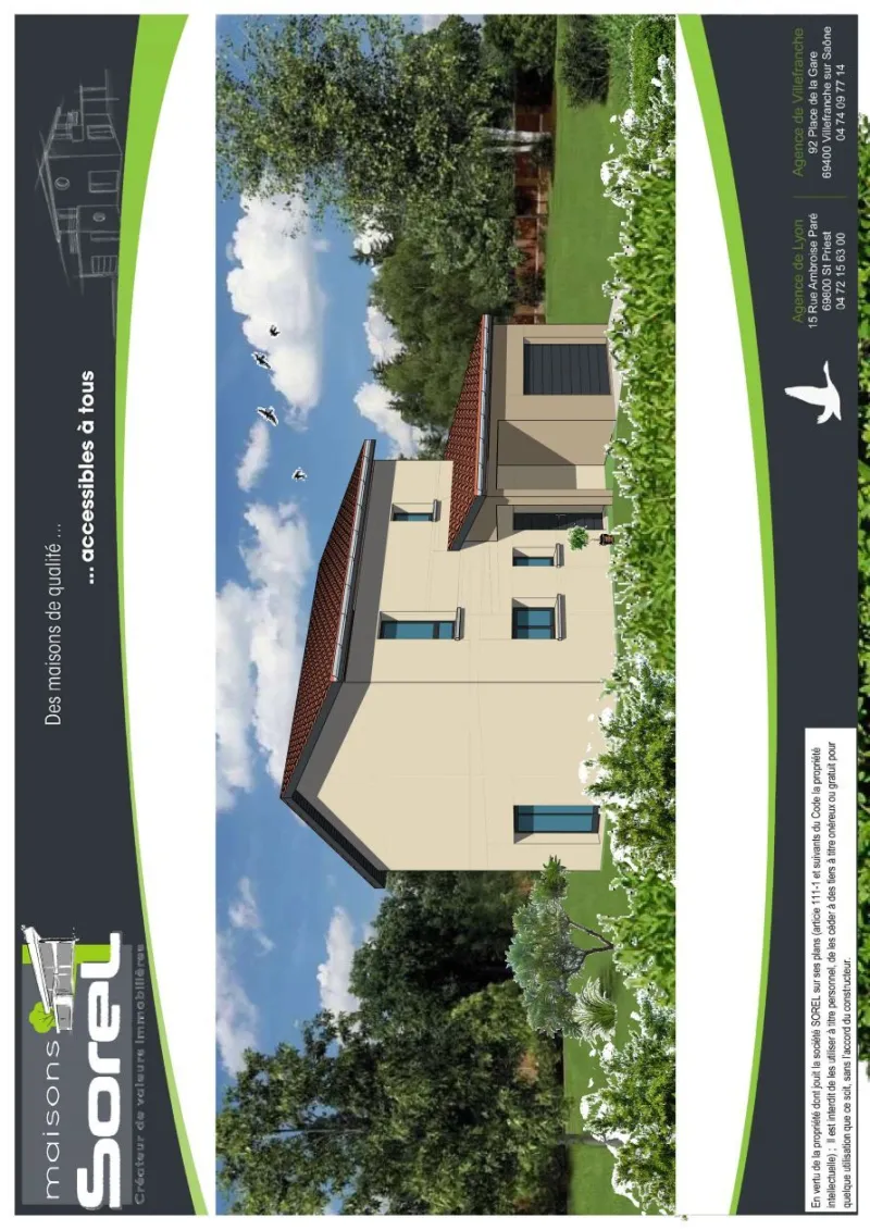Maison neuve à Ternay