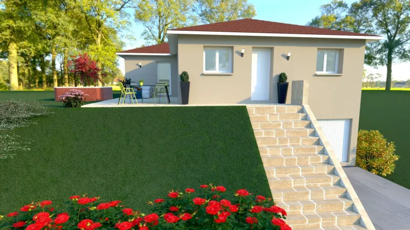 Maison neuve à Artas
