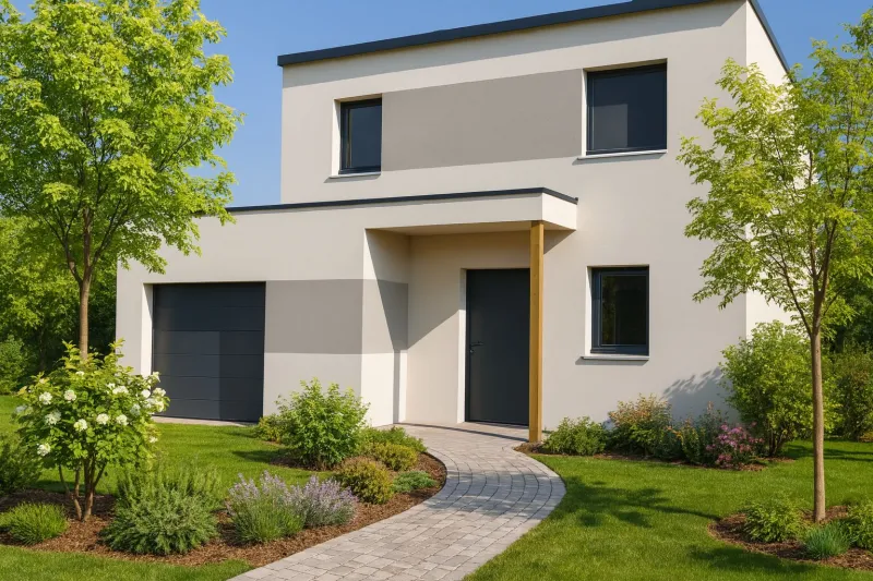 Maison neuve à Langan