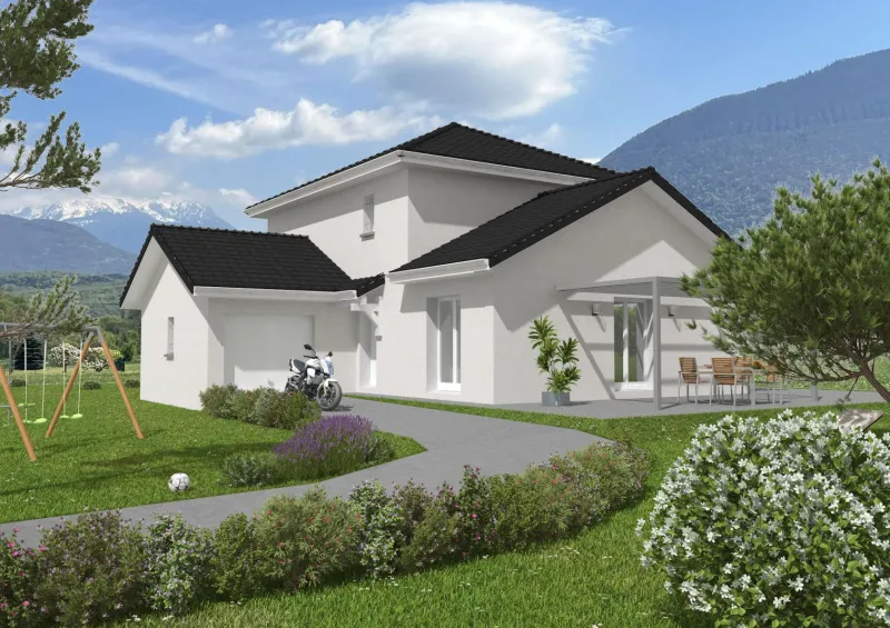Maison neuve à Marches