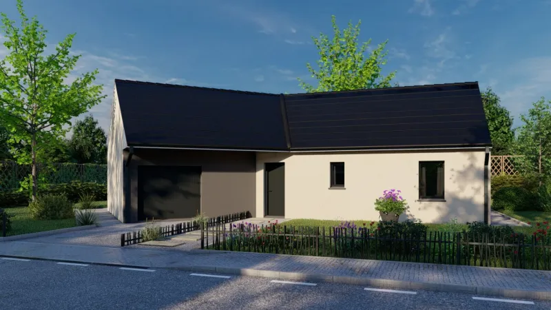 Maison neuve à Parçay-Meslay