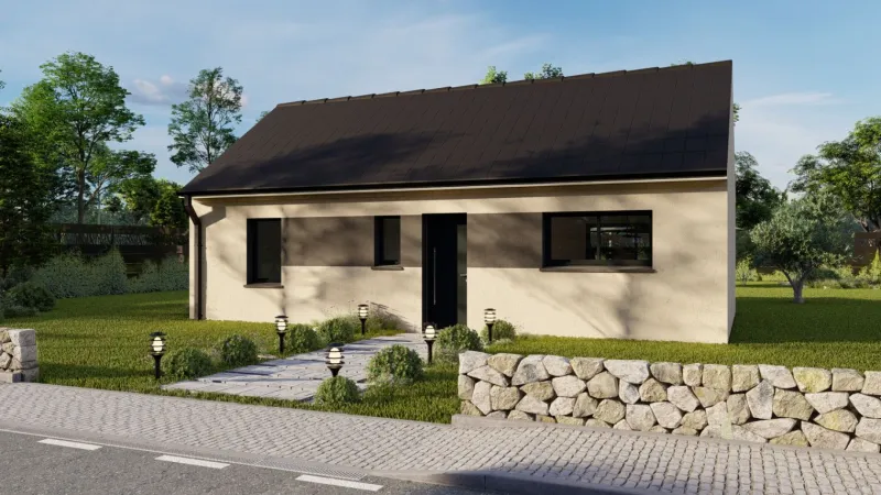 Maison neuve à Notre-Dame-d'Oé
