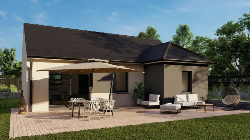 Lilia 2 Ch Sg, modèle de maison Logis Avenir