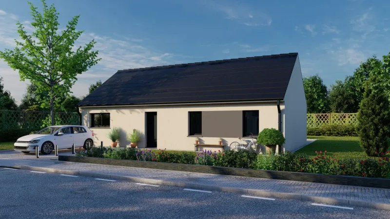 Maison neuve à Druye