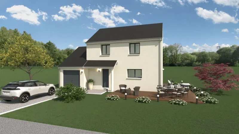 Maison neuve à Bouelles