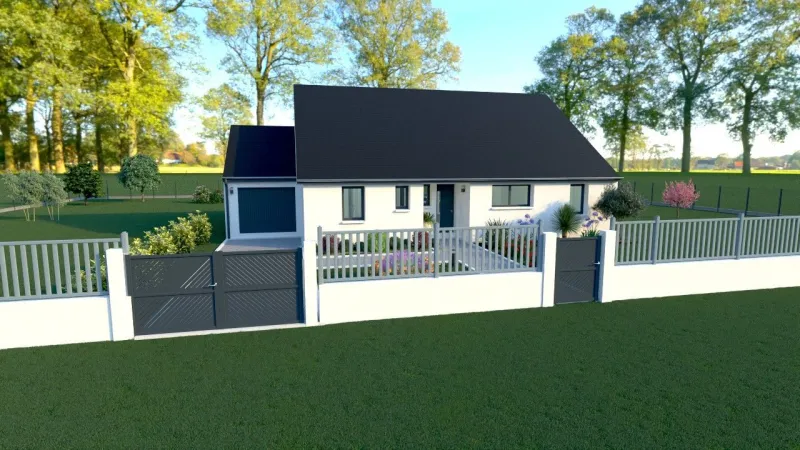 Maison neuve à Bosc-le-Hard